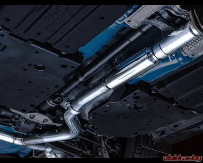 AWE Tuning Touring Edition Exhaust | 3" Diameter | 4" Quad Diamond Black Tips Subaru WRX  2022-2025 - 3015-43979