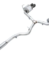 AWE Tuning Touring Edition Exhaust | 3" Diameter | 4" Quad Diamond Black Tips Subaru WRX  2022-2025                                     - 3015-43979 - Image 8
