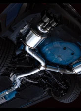 AWE Tuning Touring Edition Exhaust | 3" Diameter | 4" Quad Diamond Black Tips Subaru WRX  2022-2025                                     - 3015-43979 - Image 14
