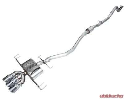 AWE Tuning Touring Edition Exhaust | 4.5" Triple Chrome Silver Tips Acura Integra Type S 2024-2025 - 3015-52335
