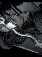 AWE Tuning Touring Edition Exhaust | 4.5" Triple Chrome Silver Tips Acura Integra Type S 2024-2025                                     - 3015-52335 - Image 2