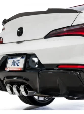 AWE Tuning Touring Edition Exhaust | 4.5" Triple Chrome Silver Tips Acura Integra Type S 2024-2025                                     - 3015-52335 - Image 10