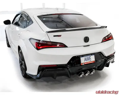 AWE Tuning Touring Edition Exhaust | 4.5" Triple Chrome Silver Tips Acura Integra Type S 2024-2025 - 3015-52335