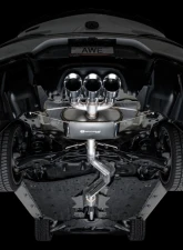 AWE Tuning Touring Edition Exhaust | 4.5" Triple Chrome Silver Tips Acura Integra Type S 2024-2025                                     - 3015-52335 - Image 18