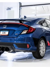 AWE Tuning Touring Edition Exhaust | 3" Diameter | 4.5" Triple Diamond Black Tips Honda Civic Si 2017-2020                                     - 3015-53014 - Image 4