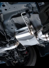 AWE Tuning Touring Edition Exhaust | 3" Diameter | 4.5" Triple Diamond Black Tips Honda Civic Type R 2023-2025                                     - 3015-53287 - Image 3