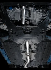 AWE Tuning Touring Edition Exhaust | 3" Diameter | 4.5" Triple Diamond Black Tips Honda Civic Type R 2023-2025                                     - 3015-53287 - Image 8