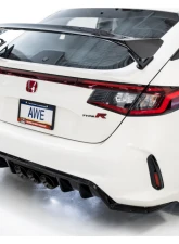 AWE Tuning Touring Edition Exhaust | 3" Diameter | 4.5" Triple Diamond Black Tips Honda Civic Type R 2023-2025                                     - 3015-53287 - Image 18