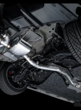 AWE Tuning Touring Edition Exhaust | 4.5" Triple Diamond Black Tips Acura Integra 2023-2025                                     - 3015-53335 - Image 2