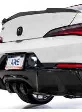 AWE Tuning Touring Edition Exhaust | 4.5" Triple Diamond Black Tips Acura Integra 2023-2025                                     - 3015-53335 - Image 7