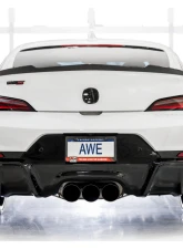 AWE Tuning Touring Edition Exhaust | 4.5" Triple Diamond Black Tips Acura Integra 2023-2025                                     - 3015-53335 - Image 10