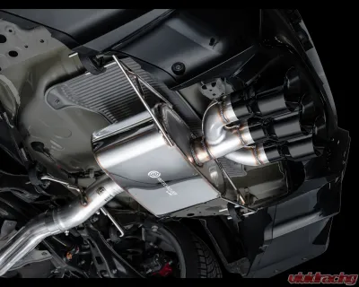 AWE Tuning Touring Edition Exhaust | 4.5" Triple Diamond Black Tips Acura Integra 2023-2025 - 3015-53335
