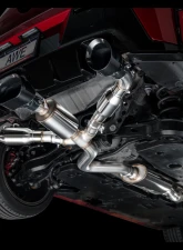 AWE Tuning Touring Edition Exhaust | Diamond Black Tips Toyota GR Corolla Core 2023-2025                                     - 3015-53472 - Image 2