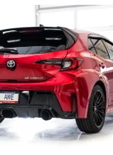 AWE Tuning Touring Edition Exhaust | Diamond Black Tips Toyota GR Corolla Core 2023-2025                                     - 3015-53472 - Image 8