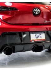 AWE Tuning Touring Edition Exhaust | Diamond Black Tips Toyota GR Corolla Core 2023-2025                                     - 3015-53472 - Image 14