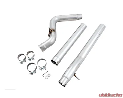 AWE Tuning Non-Resonated Mid Pip | 3" Diameter - 3020-11005