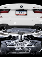 AWE Tuning Track Edition Exhaust | 3" Diameter | OE Tips BMW M340i 2020-2025|BMW M340i xDrive 2020-2025|BMW M440i xDrive 2021-2025|BMW M440i 2021-2025                                     - 3020-11032 - Image 2