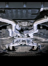 AWE Tuning Track Edition Exhaust | 3" Diameter | No Tips Mercedes-Benz C63 AMG S 2019-2021                                     - 3020-11034 - Image 2