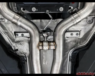 AWE Tuning Track Edition Exhaust | 3" Diameter | No Tips Mercedes-Benz C63 AMG S 2019-2021 - 3020-11034