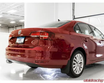 AWE Tuning Track Edition Exhaust | 2.5" Diameter | 3.54" Dual Chrome Silver Tips Volkswagen Jetta 2016-2018 - 3020-22032
