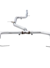 AWE Tuning Track Edition Exhaust | Non-Resonated | Stock Downpipe | 3" Diameter | 4" Dual Chrome Silver Tips Volkswagen Jetta 2019-2021                                     - 3020-22034 - Image 4