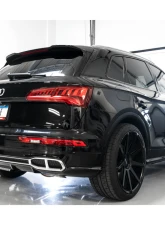 AWE Tuning Touring Edition Exhaust | Non-Resonated | 2.5" Diameter | No Tips (Turn Downs) Audi SQ5 2018-2024|Audi SQ5 Sportback 2021-2024                                     - 3020-31022 - Image 4