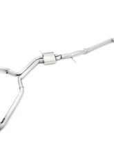 AWE Tuning Track Edition Exhaust | 4" Dual Chrome Silver Tips (includes DP) Audi A4 Quattro 2017-2018                                     - 3020-32024 - Image 4