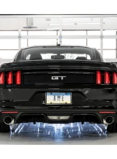 AWE Tuning Track Edition Cat Back Exhaust | 3" Diameter | 4" Dual Chrome Silver Tips Ford Mustang GT 2015-2017                                     - 3020-32028 - Image 2