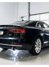 AWE Tuning Track Edition Exhaust | 4" Dual Chrome Silver Tips (includes DP) Audi A5 Quattro 2018-2019                                     - 3020-32032 - Image 3