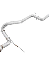 AWE Tuning Track Edition Cat Back Exhaust | 3" Diameter | 4" Dual Chrome Silver Tips Ford Focus ST 2013-2018                                     - 3020-32034 - Image 5