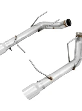 AWE Tuning Track Edition Axle-back Exhaust | 3" Diameter | 4.5" Dual Chrome Silver Tips Ford Mustang GT 2011-2014|Ford Mustang Shelby GT500 2011-2012                                     - 3020-32040 - Image 4
