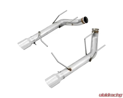 AWE Tuning Track Edition Axle-back Exhaust | 3" Diameter | 4.5" Dual Chrome Silver Tips Ford Mustang GT 2011-2014|Ford Mustang Shelby GT500 2011-2012 - 3020-32040