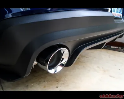 AWE Tuning Track Edition Axle-back Exhaust | 3" Diameter | 4.5" Dual Chrome Silver Tips Ford Mustang GT 2011-2014|Ford Mustang Shelby GT500 2011-2012 - 3020-32040