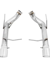 AWE Tuning Track Edition Axle-back Exhaust | 3" Diameter | 4.5" Dual Chrome Silver Tips Ford Mustang GT 2011-2014|Ford Mustang Shelby GT500 2011-2012                                     - 3020-32040 - Image 4