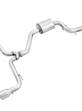 AWE Tuning Track Edition Exhaust | 3" Diameter | 4" Dual Chrome Silver Tips Volkswagen GTI 2018-2021                                     - 3020-32042 - Image 3