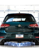 AWE Tuning Track Edition Exhaust | 3" Diameter | 4" Dual Chrome Silver Tips Volkswagen GTI 2018-2021                                     - 3020-32042 - Image 2