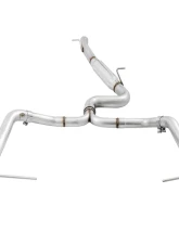 AWE Tuning Track Edition Exhaust | 3" Diameter | 4" Dual Chrome Silver Tips Volkswagen Golf SportWagen 2017-2019                                     - 3020-32044 - Image 2
