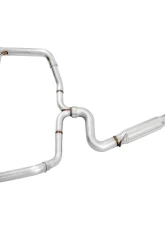 AWE Tuning Track Edition Exhaust | 3" Diameter | 4" Dual Chrome Silver Tips Volkswagen Golf SportWagen 2017-2019                                     - 3020-32044 - Image 5