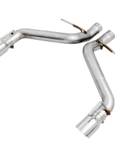 AWE Tuning Track Edition Axle-back Exhaust | 3" Diameter | 4.5" Dual Outlet Chrome Silver Tips Chevrolet Camaro SS 2016-2024|Chevrolet Camaro LT1 2020-2024                                     - 3020-32049 - Image 4