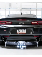 AWE Tuning Track Edition Axle-back Exhaust | 3" Diameter | 4.5" Dual Outlet Chrome Silver Tips Chevrolet Camaro SS 2016-2024|Chevrolet Camaro LT1 2020-2024                                     - 3020-32049 - Image 4