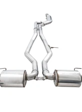 AWE Tuning Non-Resonated Touring Edition Exhaust | 3" Diameter | 5" Dual Chrome Silver Tips Toyota GR Supra 2020-2025                                     - 3020-32058 - Image 2