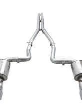 AWE Tuning Touring Edition Exhaust | 3" Diameter | 4.5" Dual Chrome Silver Tips Dodge Charger 2017-2023                                     - 3020-32060 - Image 2