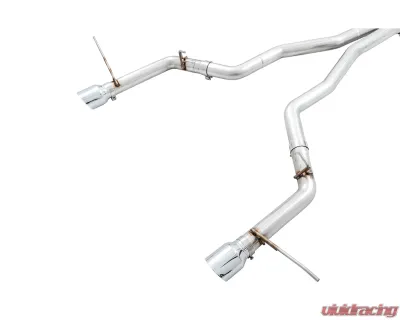 AWE Tuning Track Edition Exhaust | 3" Diameter | 5" Dual Chrome Silver Tips Jeep Grand Cherokee 2014-2021 - 3020-32061