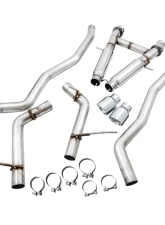 AWE Tuning Track Edition Exhaust | 3" Diameter | 5" Dual Chrome Silver Tips Jeep Grand Cherokee 2014-2021                                     - 3020-32061 - Image 4