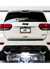 AWE Tuning Track Edition Exhaust | 3" Diameter | 5" Dual Chrome Silver Tips Jeep Grand Cherokee 2014-2021                                     - 3020-32061 - Image 9