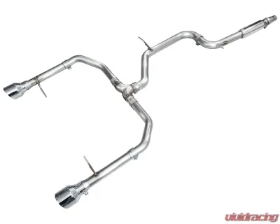 AWE Tuning Track Edition Exhaust Chrome Silver Tips Volkswagen Jetta GLI 2022-2026 - 3020-32275