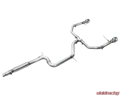 AWE Tuning Track Edition Exhaust Chrome Silver Tips Volkswagen Jetta GLI 2022-2026 - 3020-32275