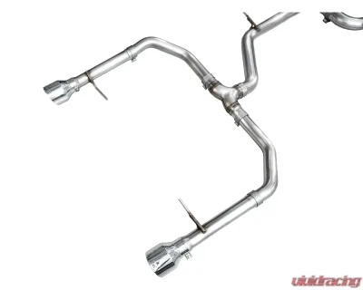 AWE Tuning Track Edition Exhaust Chrome Silver Tips Volkswagen Jetta GLI 2022-2026 - 3020-32275