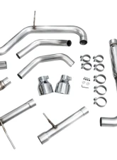 AWE Tuning Track Edition Exhaust Chrome Silver Tips Volkswagen Jetta GLI 2022-2026                                     - 3020-32275 - Image 5