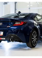 AWE Tuning Track Edition Exhaust | 3" Diameter | 5" Dual Chrome Silver Tips Subaru BRZ|Toyota 86|GR86|Scion FR-S 2013-2015                                     - 3020-32279 - Image 2